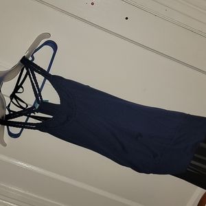 Zoah designs braided razor back flowing tank blouse